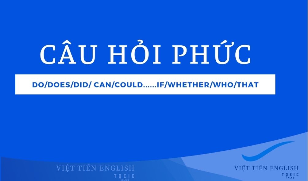 LUYỆN NGHE TOEIC PART 2