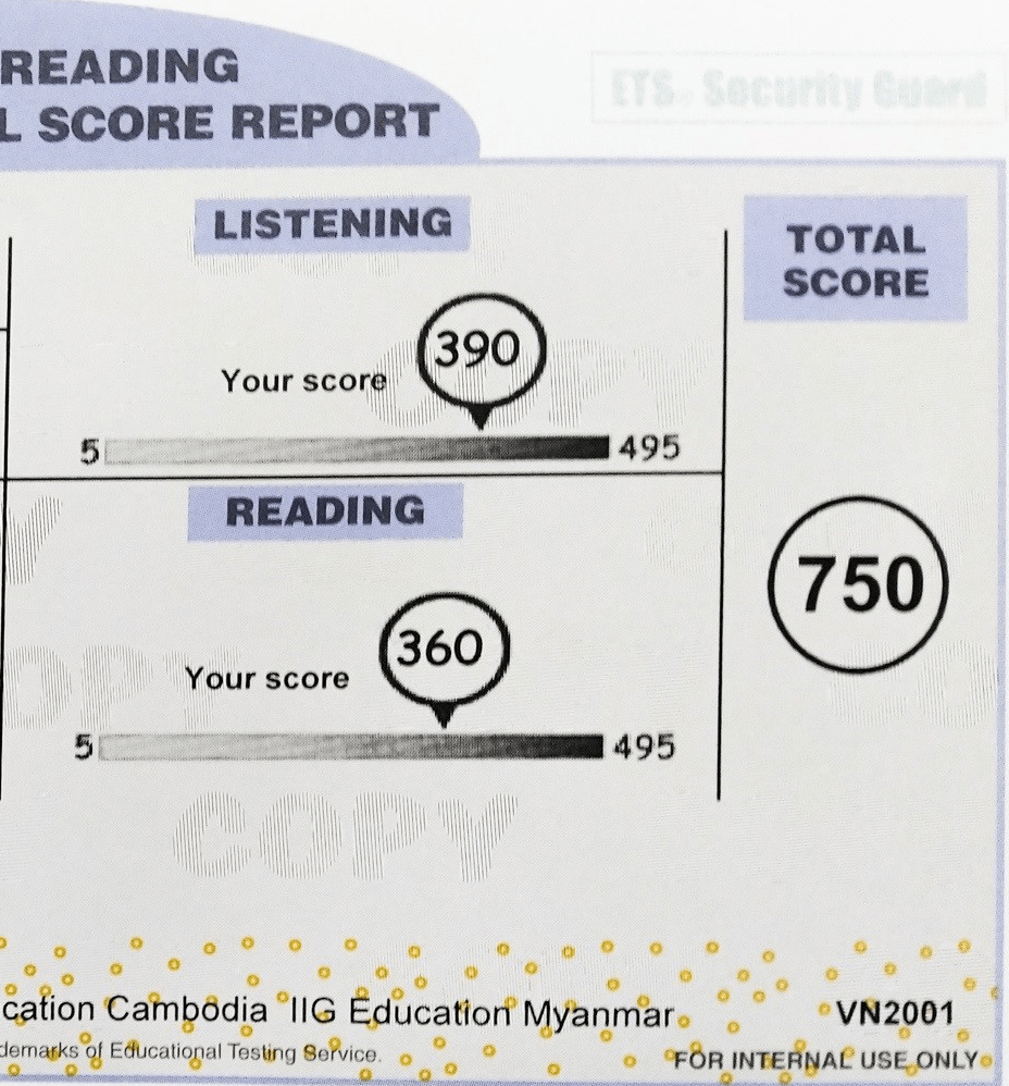 toeic 700+